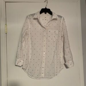 GAP button down white shirt